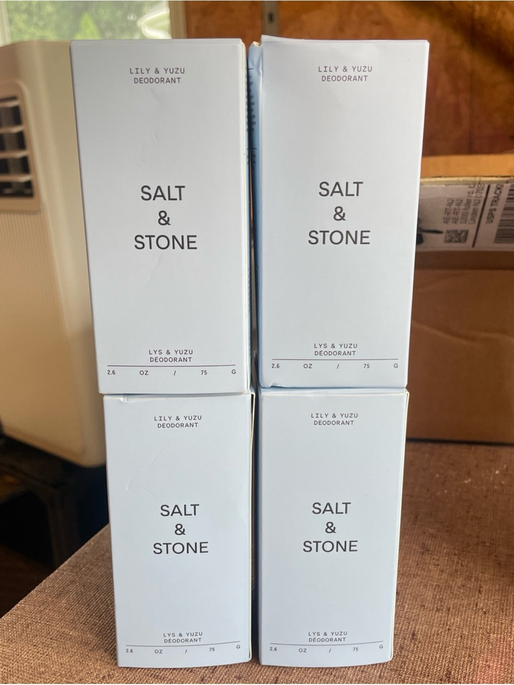 Lot of 4 Salt & Stone Lily & Yuzu Deodorant Set - BRAND NEW - Picture 5 of 6